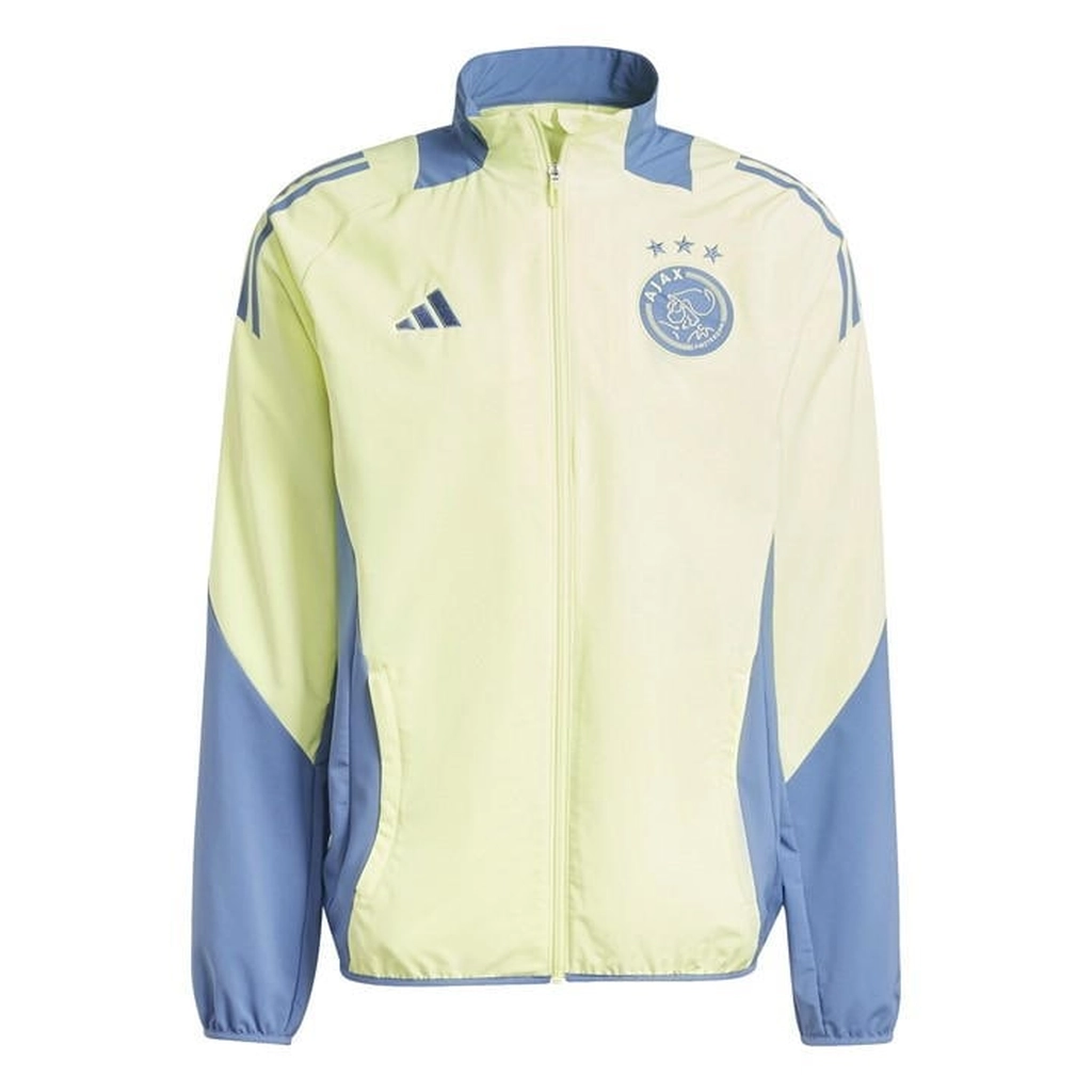 Adidas Originals Ajax Amsterdam Pre Match Jacket 2024 2025 Adults - Yellow